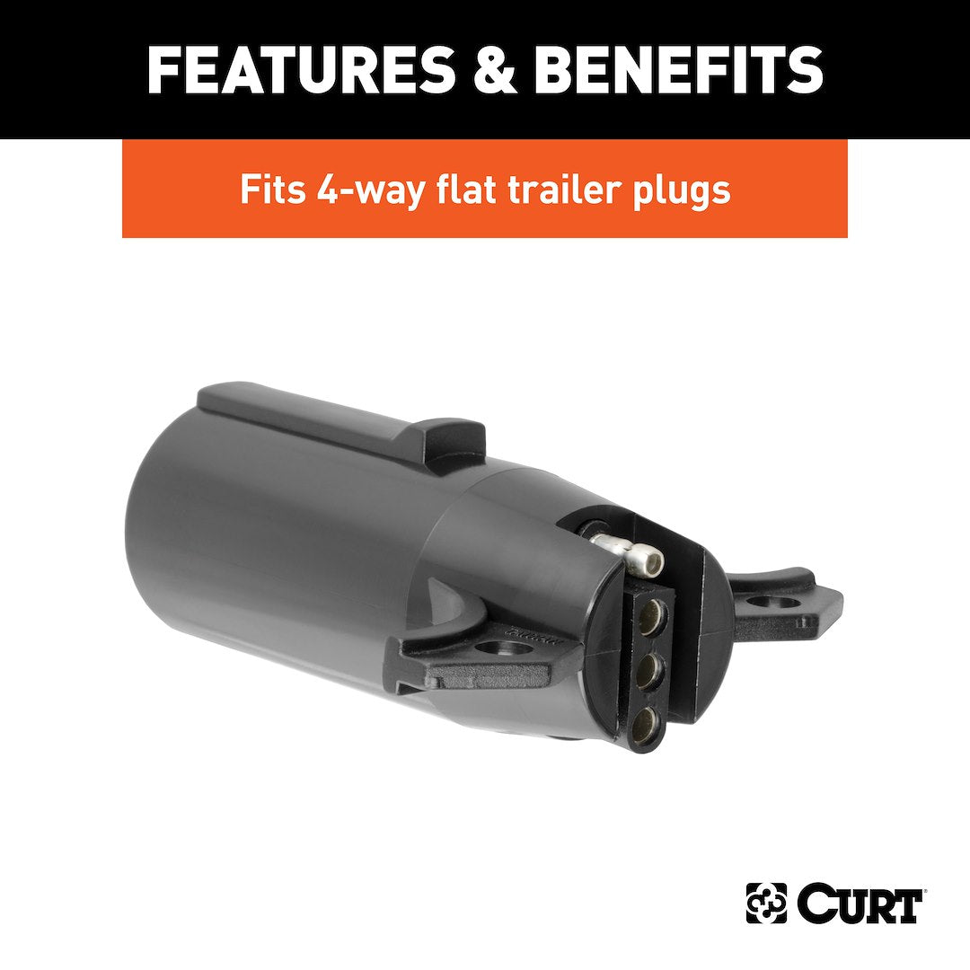 Product of Curt 57041 Trailer Wiring Connector Adapter