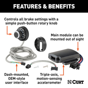 Product of Curt 51170 Trailer Brake Control