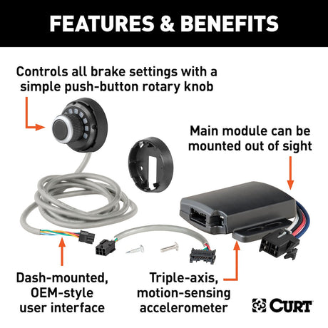 Product of Curt 51170 Trailer Brake Control