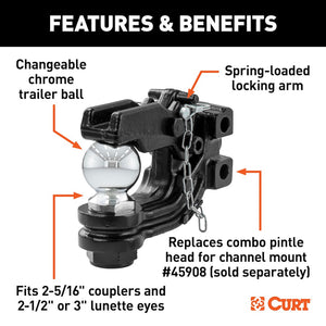 Product of Curt 45922 Pintle Hook