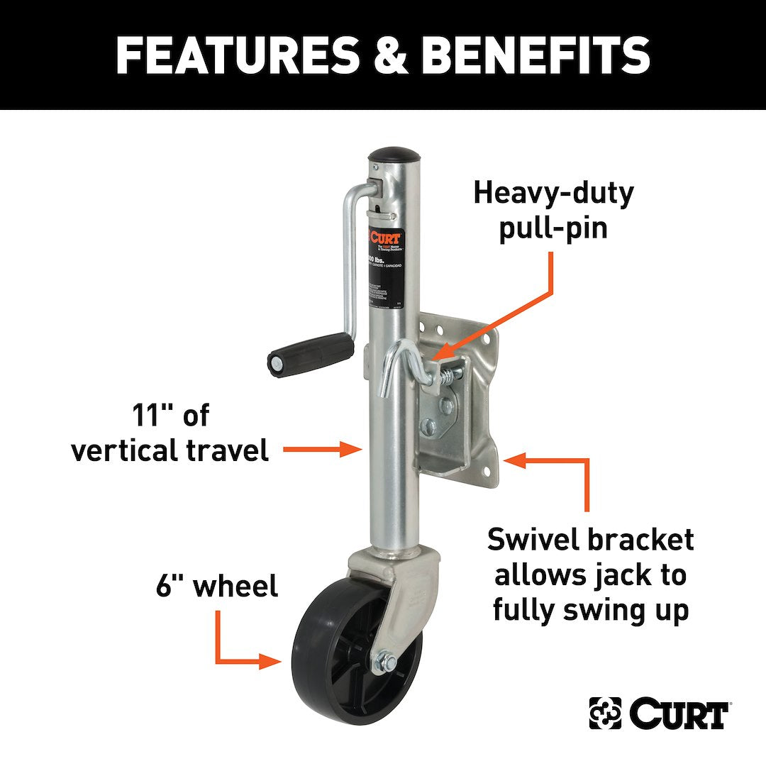Product of Curt 28112 Trailer Tongue Jack