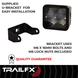 Product of Trailfx 2x2cfbk Driving/ Fog Light