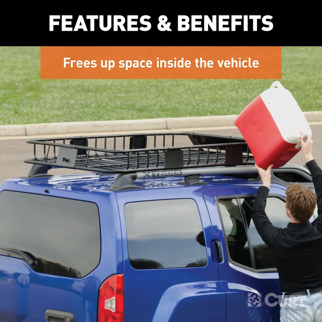 Product of Curt 18117 Roof Basket Extension