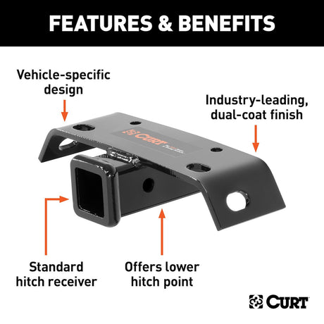 Product of Curt 19030 Trailer Hitch Rear