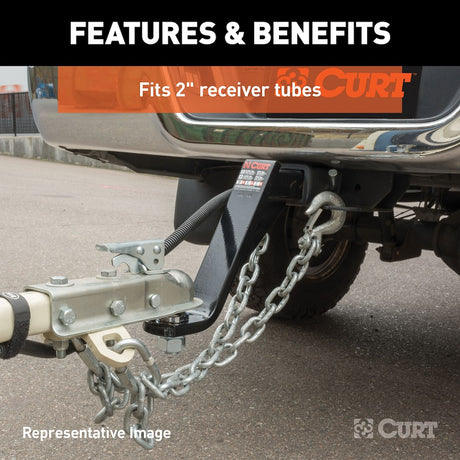 Product of Curt 45090 Trailer Hitch Ball Mount