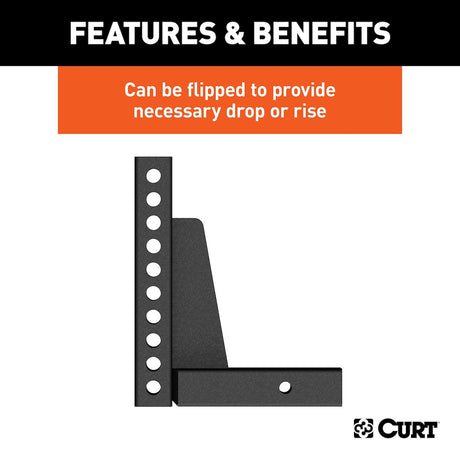Product of Curt 17123 Weight Distribution Hitch Shank