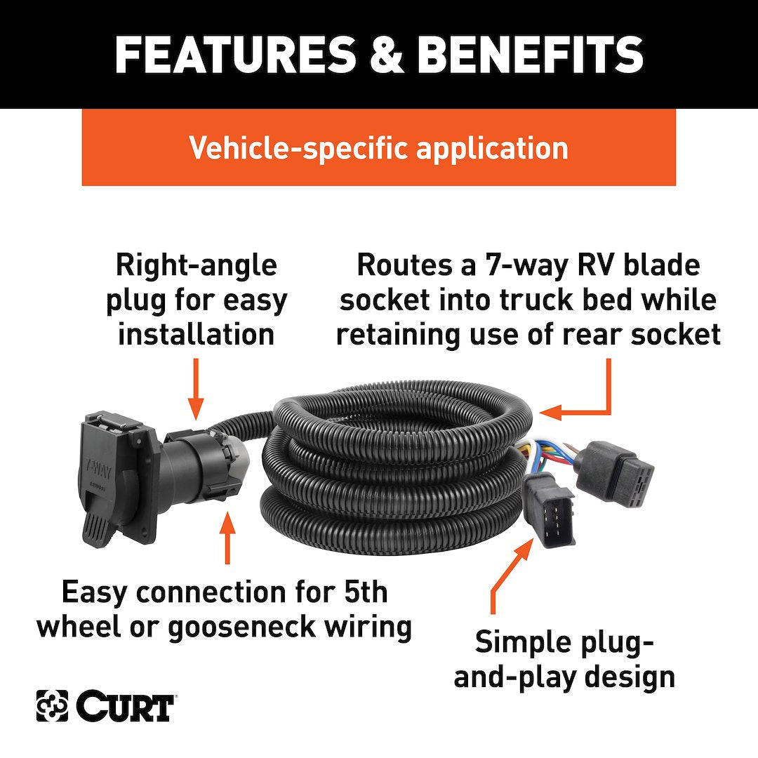 Product of Curt 56001 Trailer Wiring Connector