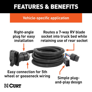 Product of Curt 56001 Trailer Wiring Connector