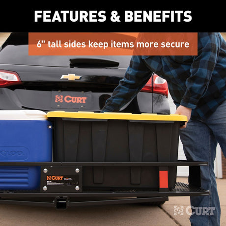 Product of Curt 18151 Trailer Hitch Cargo Carrier