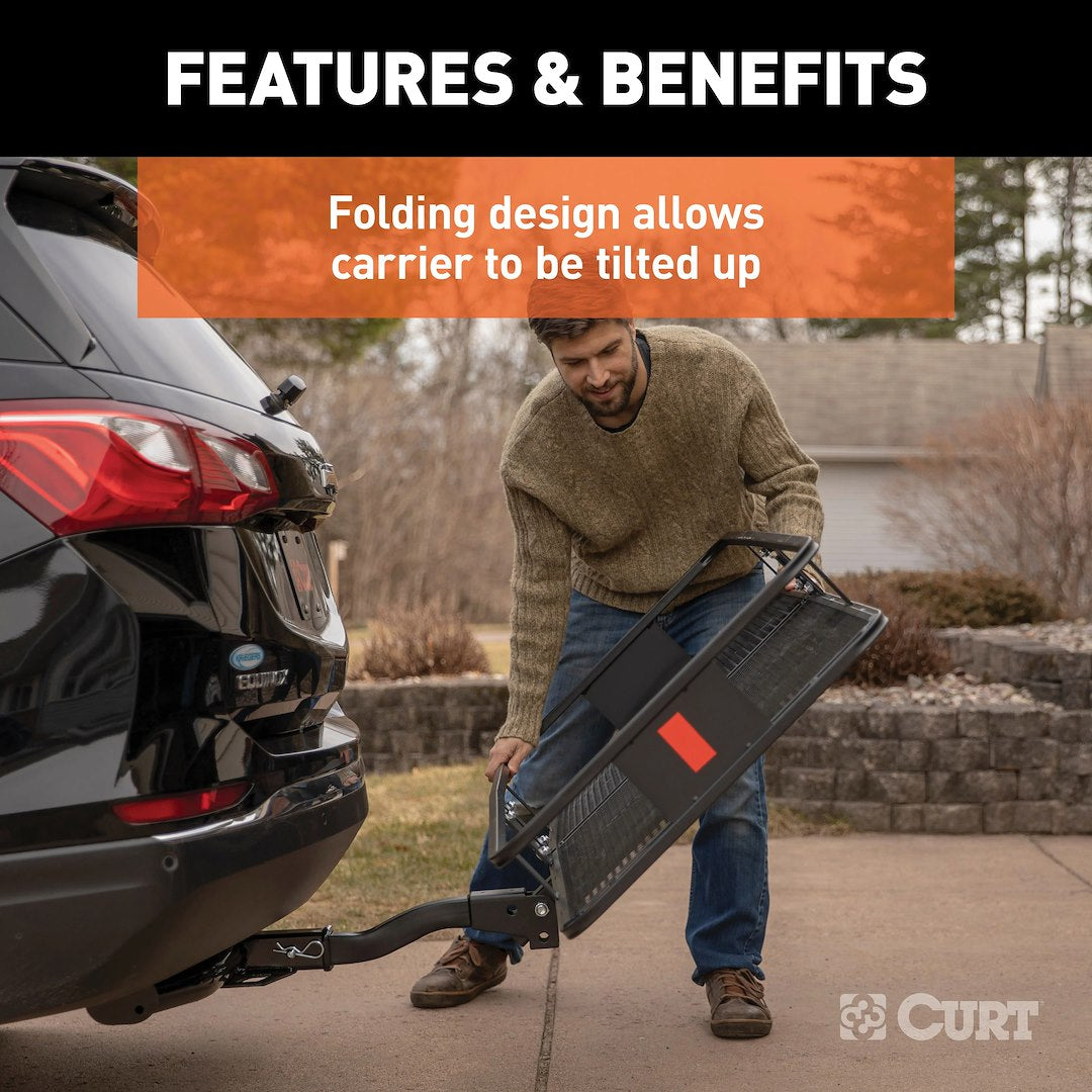 Product of Curt 18153 Trailer Hitch Cargo Carrier