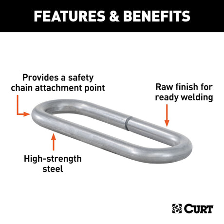 Product of Curt 49950 Trailer Safety Chain Anchor