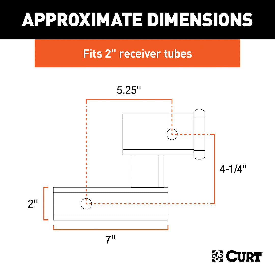 Product of Curt 45794 Trailer Hitch Extension