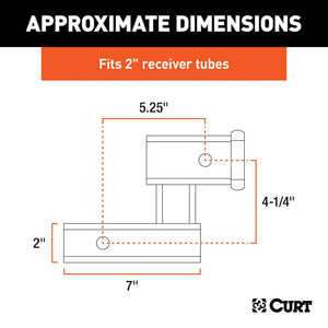 Product of Curt 45794 Trailer Hitch Extension