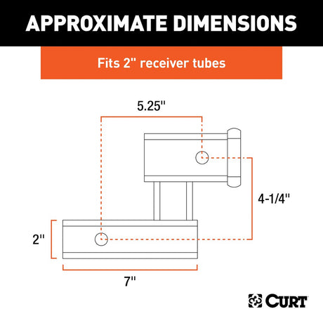 Product of Curt 45794 Trailer Hitch Extension