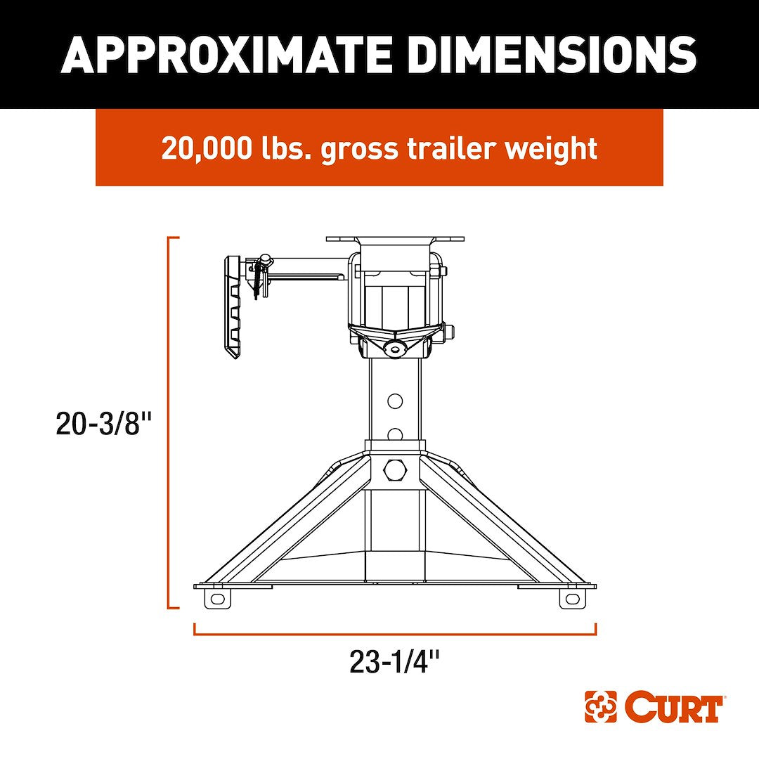 Product of Curt 16600 Fifth Wheel Trailer Hitch