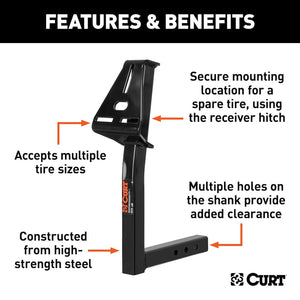 Product of Curt 31006 Spare Tire Carrier