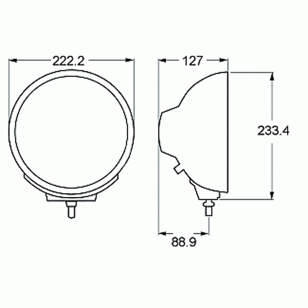 Product of Hella 007560931 Driving/ Fog Light 