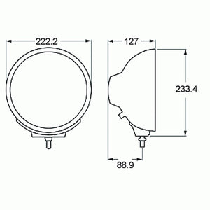 Product of Hella 007560931 Driving/ Fog Light 