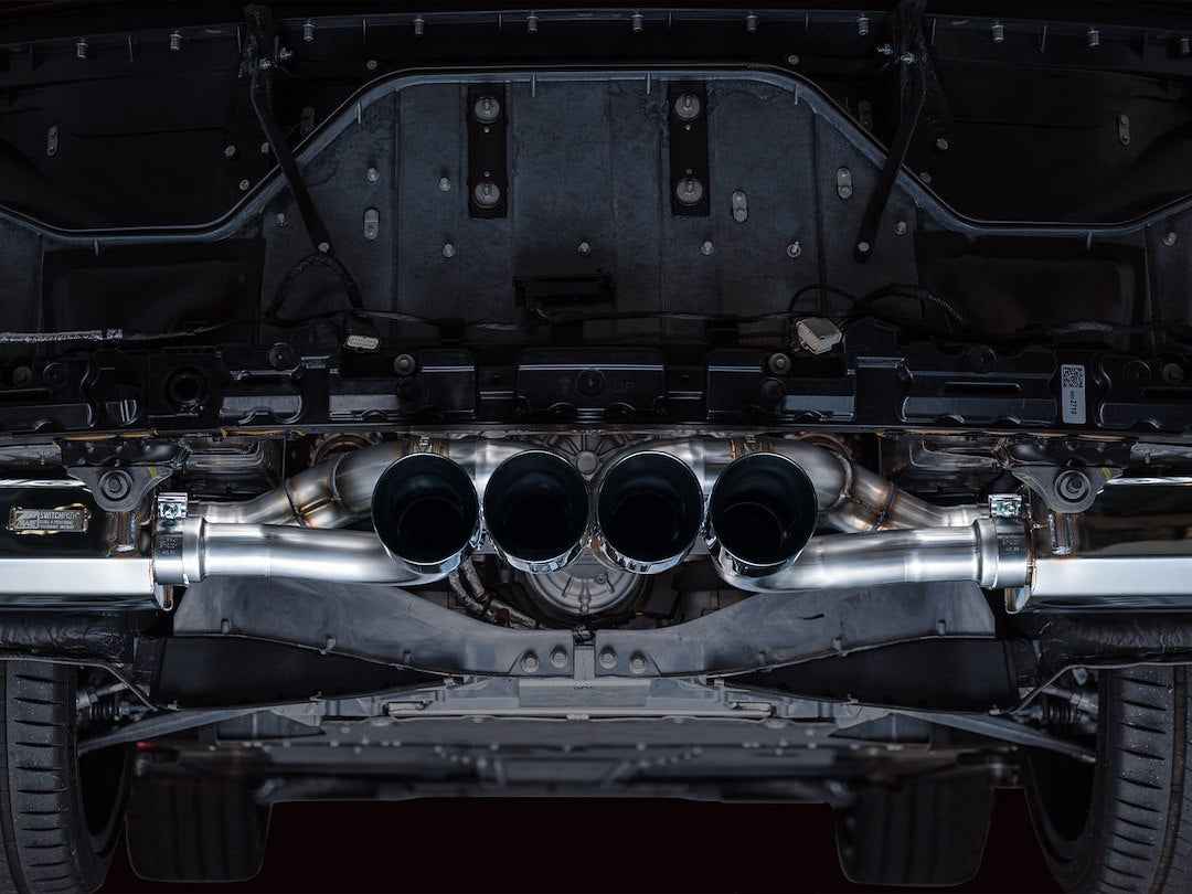 Product of AWE Tuning 3025-43906 SwitchPath ™ Cat-Back System Dual Exhaust System Kit 