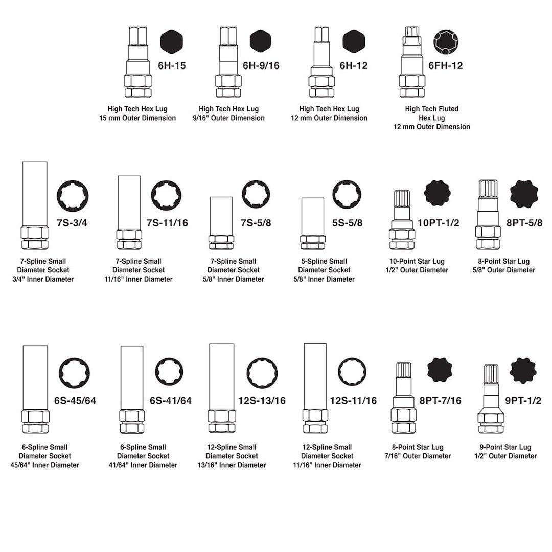 Performance Tool M994 Wheel Lock Key||m994_8.Jpg||93||ptlm994||1573517