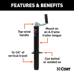 Curt 28200 Trailer Tongue Jack||28200_3008x1990_Fa.Jpg||86||c9328200||1105330
