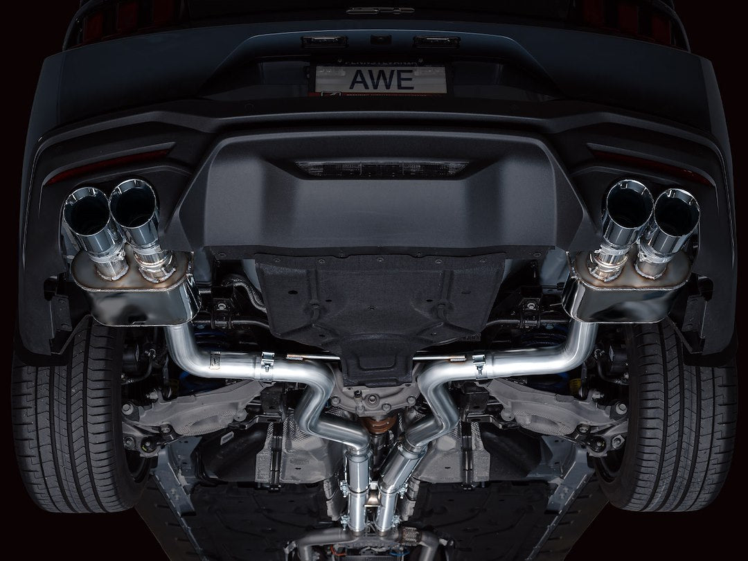 Product of AWE Tuning 3025-42650 SwitchPath ™ Cat-Back System Dual Exhaust System Kit 