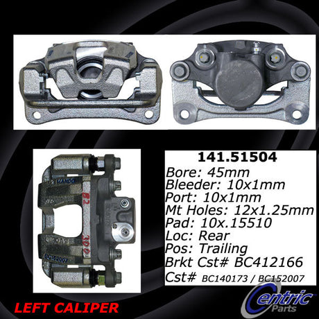 Product of Stop Tech/ Power Slot 141.51504 Brake Caliper