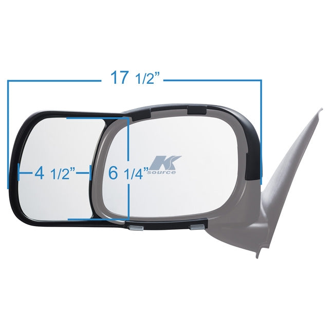 Product of K-Source 80700 Exterior Towing Mirror