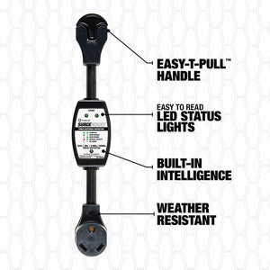 Product of SouthWire Corp. 44260 120 Volt 30 Amp Surge Protector 