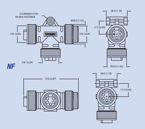 Product of Maretron Nm-Nf-Nf Cable Adapter