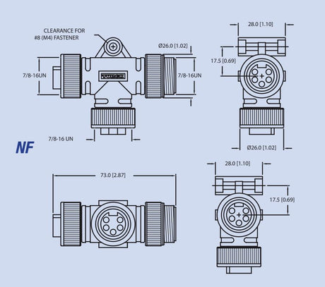 Product of Maretron Nm-Nf-Nf Cable Adapter