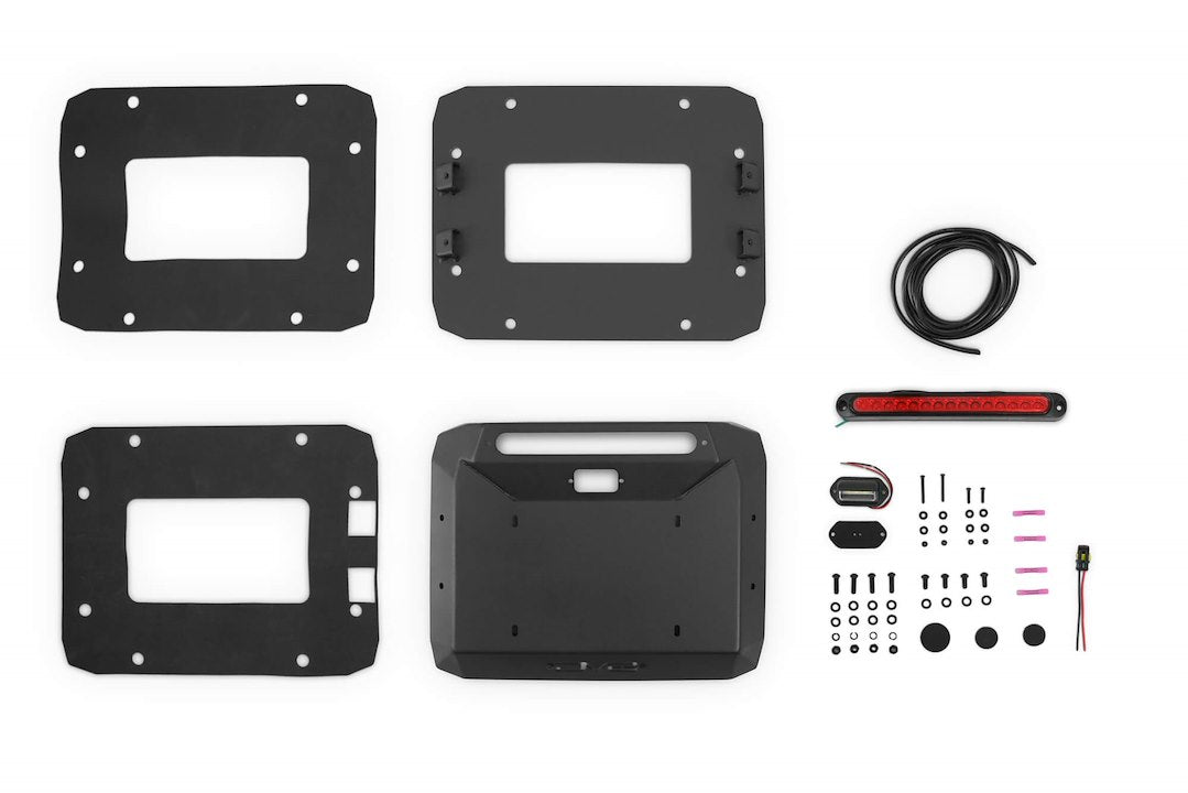 Dv8 Offroad Tsjk-01 Tailgate Vent Cover||2018-2024-Jeep-Wrangler-Jk-Spare-Tire-Delete-Offtruck-01.Jpg||85||dv8tsjk01||1629521