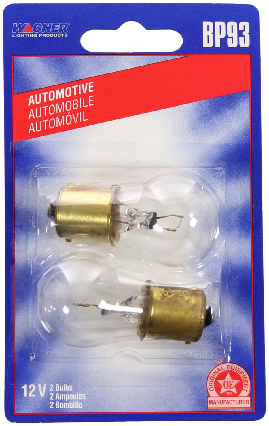 Wagner Lighting Bp93 Engine Compartment Light Bulb||bp93_P02_Pkg.Jpg||94||w31bp93||2345525