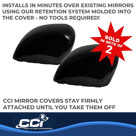 Product of Coast To Coast Ccimc67542rbk Exterior Mirror Cover