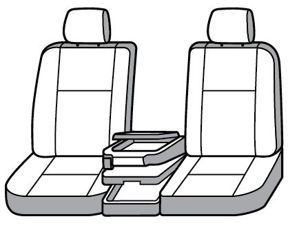 Product of Covercraft SSC3489CAGY Carhartt® SeatSaver® Carhartt Gravel Duck Weave Fabric Seat Cover 