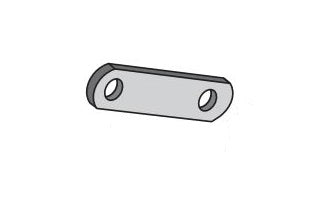Dexter Axle 018-011-05 Trailer Axle Leaf Spring Shackle Plate||018-011-05.Jpg||85||d6g01801105||1232503