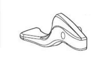 Thetford/ Norcold 50267 Toilet Flush Pedal||42067_Diagram.Jpg||85||dca50267||1787782