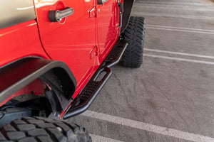 Product of DV8 Offroad SRJK-08 OE Plus Nerf Bar With Surface Steps 