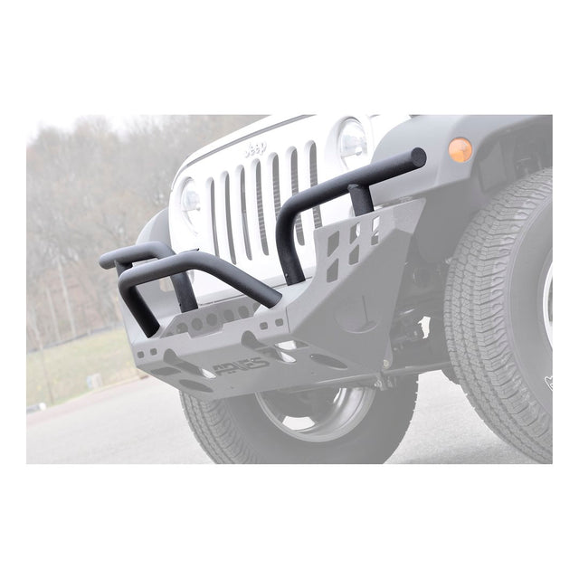 Product of Aries 2081250 Bull Bar Black Textured Powder Coated No with skid plate 