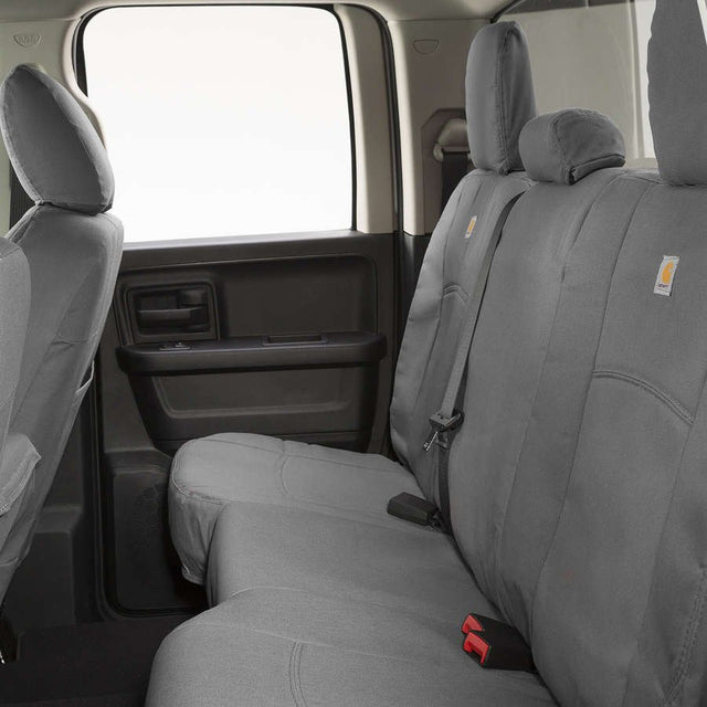 Product of Covercraft GTF4350CAGY Carhartt® PrecisionFit® Carhartt Gravel Duck Weave Fabric Seat Cover 