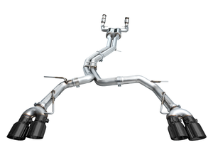 Product of AWE Tuning 3020-43109 Track Edition Cat-Back System Dual Exhaust System Kit 