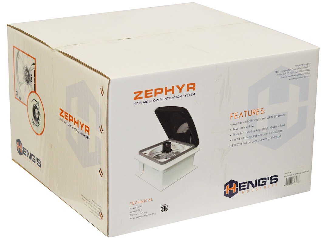 Heng's Industries Sv4113-G4 Roof Vent||sv4113-G4 Bx.Jpg||87||h6csv4113g4||928789
