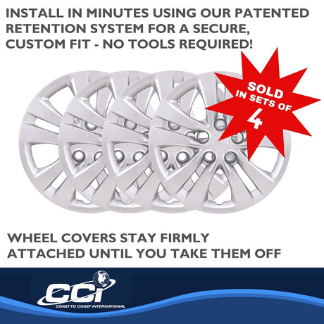 Product of Coast To Coast 54816S Silver Set Of 4 