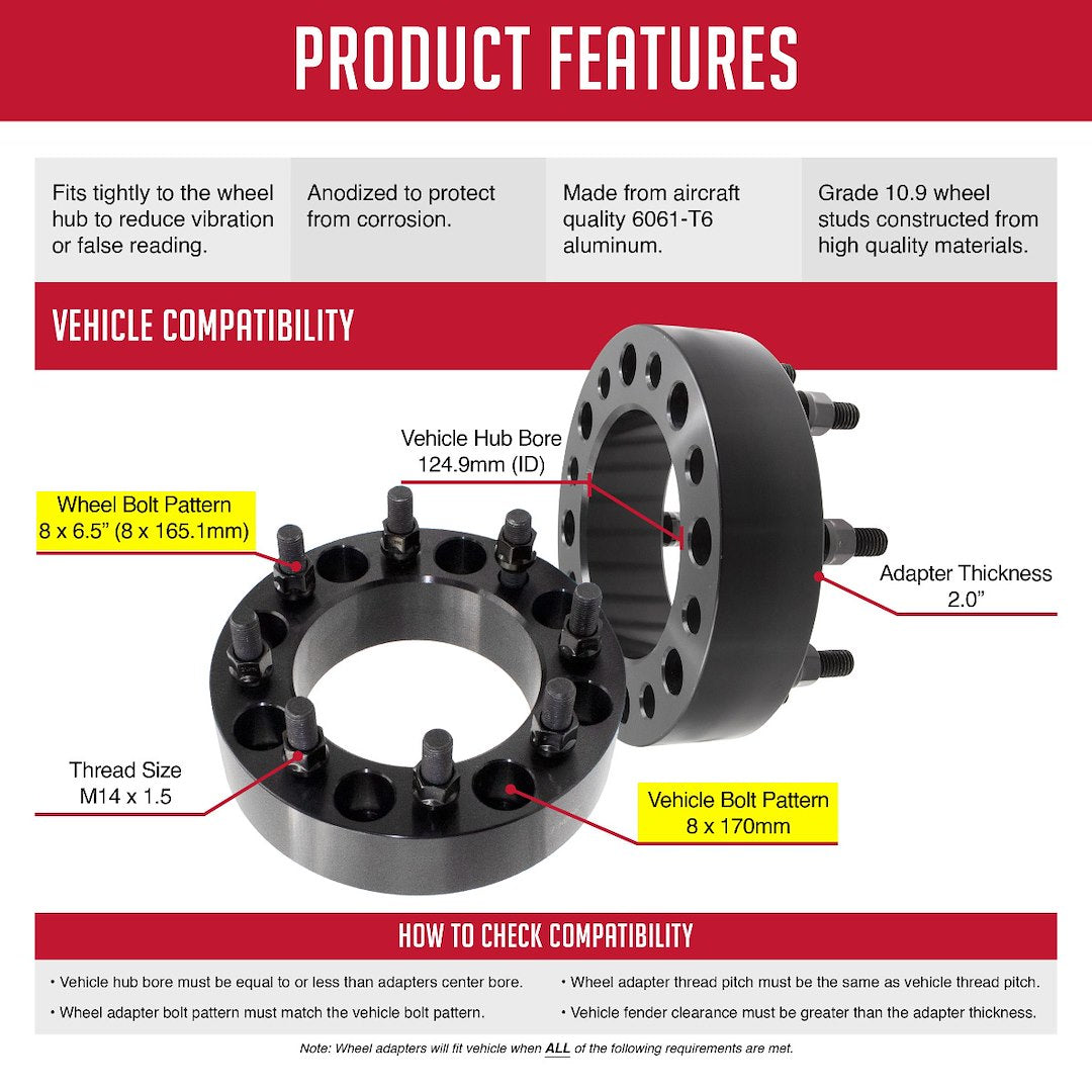 Product of Coyote Wheel Accessories 8170-8650h-E Wheel Adapter