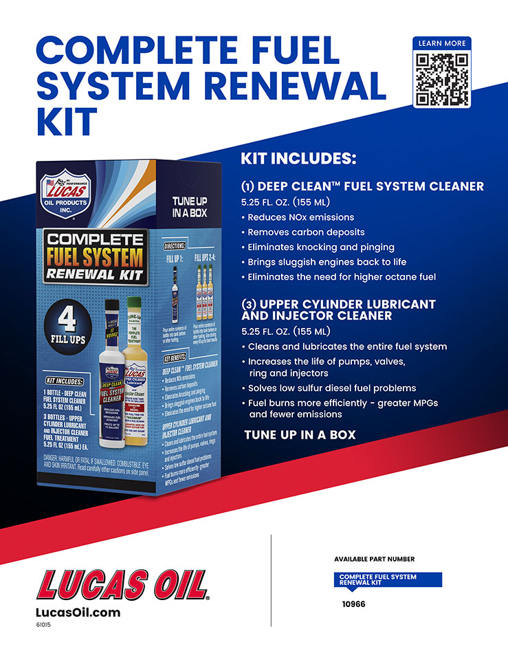 Product of Lucas Oil 10966 Fuel System Cleaner