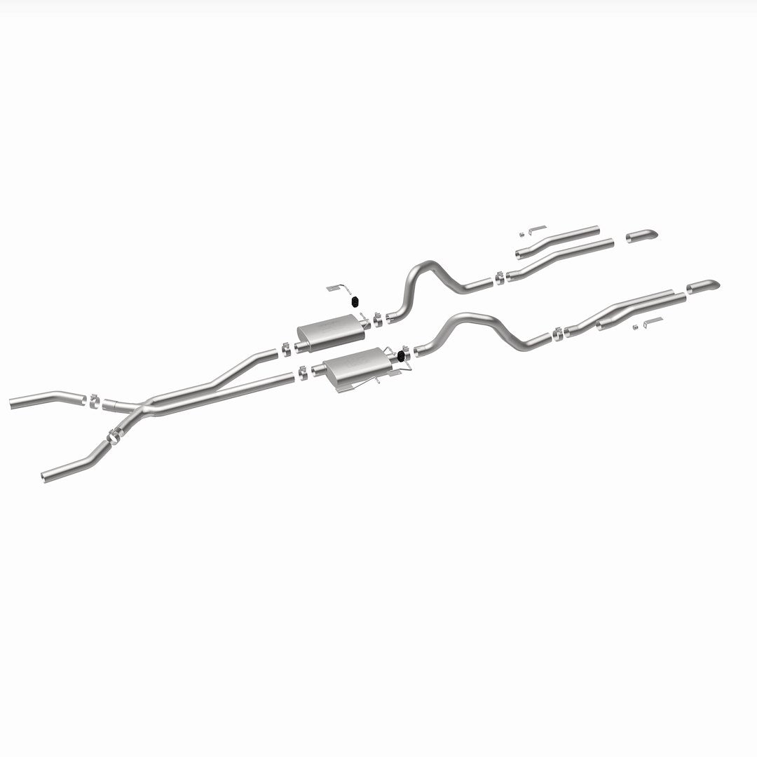 Product of Magnaflow Performance 19303 Street Cat-Back System Dual Exhaust System Kit 
