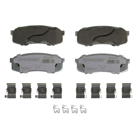 Wagner Brakes Oex606 Brake Pad||oex606.Jpg||85||w66oex606||2222180