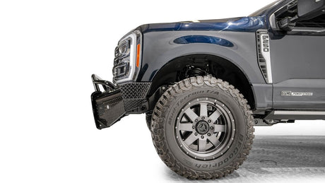 Product of Fab Fours FS23-S5962-1 Black Steel Steel Gloss Powder Coated Bumper 