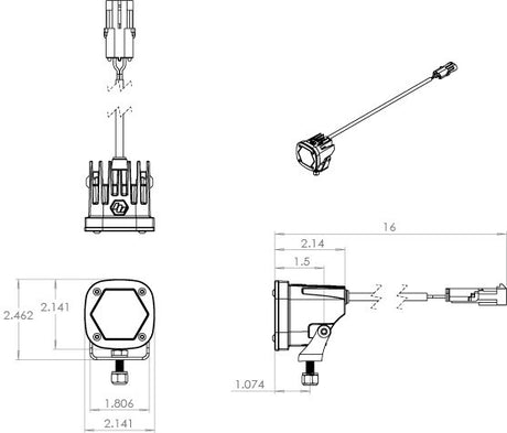 Product of Baja Design 387805 Driving/ Fog Light 