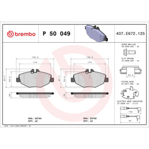 Brembo P50049 Brake Pad||p50049_Drw.Jpg||87||brmp50049||1753383